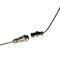 Mineral Insulated K Type Thermocouple With 2 Contacts Connector SS304 Sheath Extension Cable