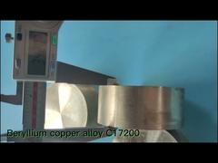 copper based alloy QBe2 Beryllium copper